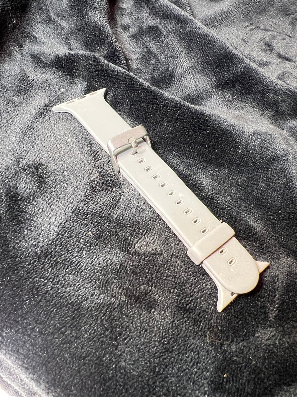 Silicone Replacement Watch Band - White